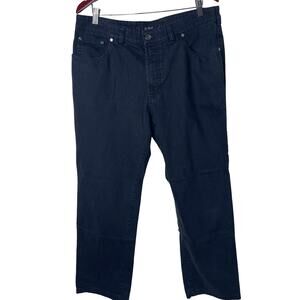 Gardeur men faded black straight leg jeans sz 38x29